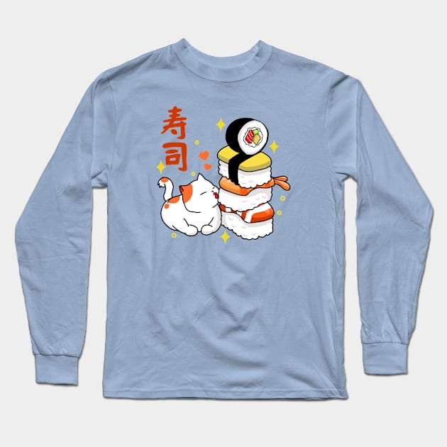 Sushi Lover Long Sleeve T-Shirt by Kimprut